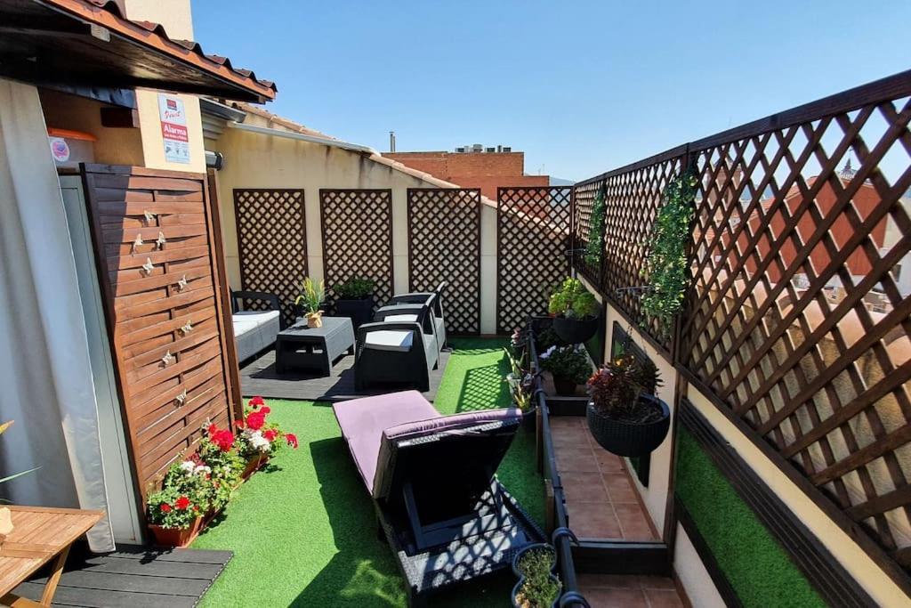 Sunhouse - Hermoso Atico En El Pueblo - Aire Acondicionado Y Bbq Area Accommodatie bij particulieren Benicàssim